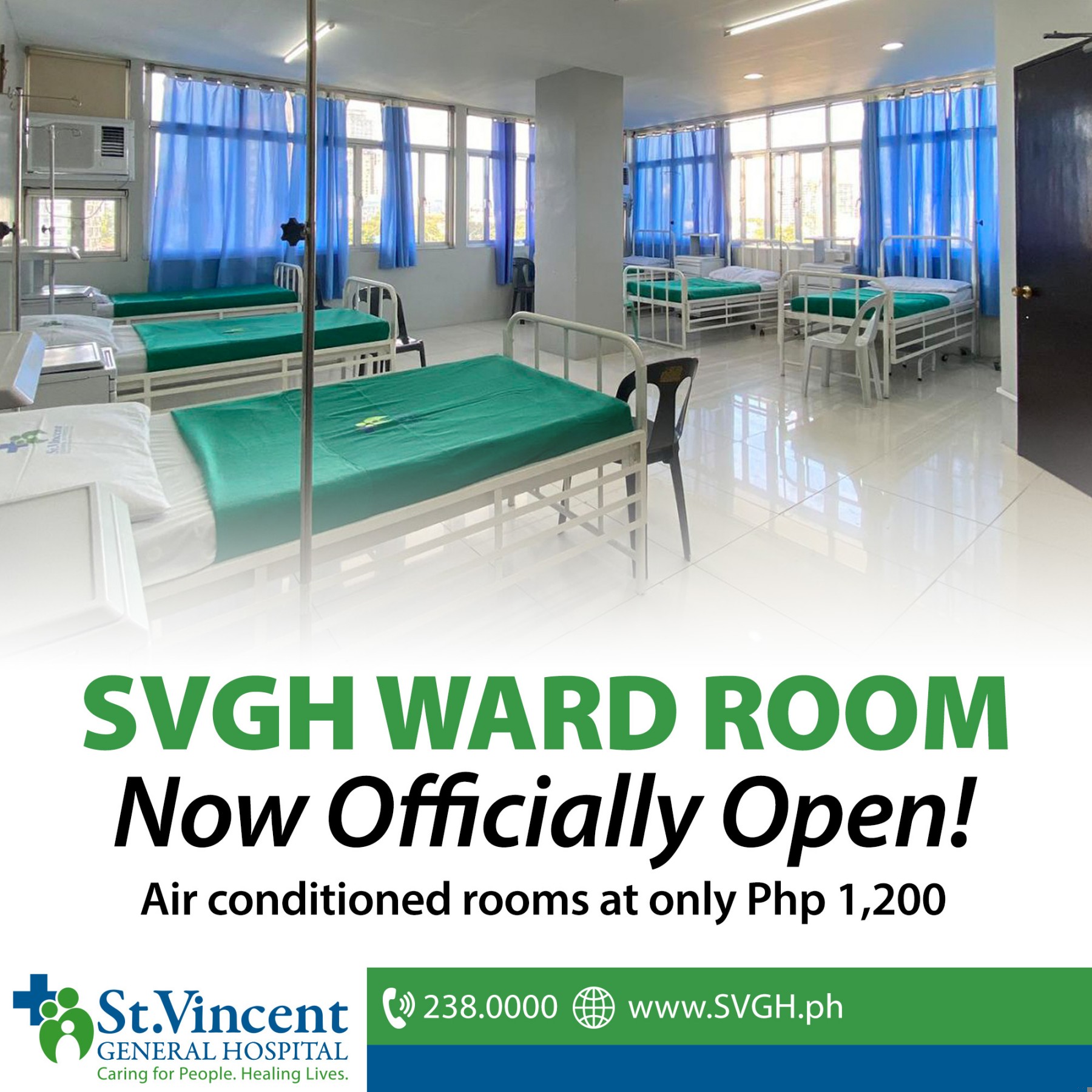 SVGH Ward room is now officialy open!