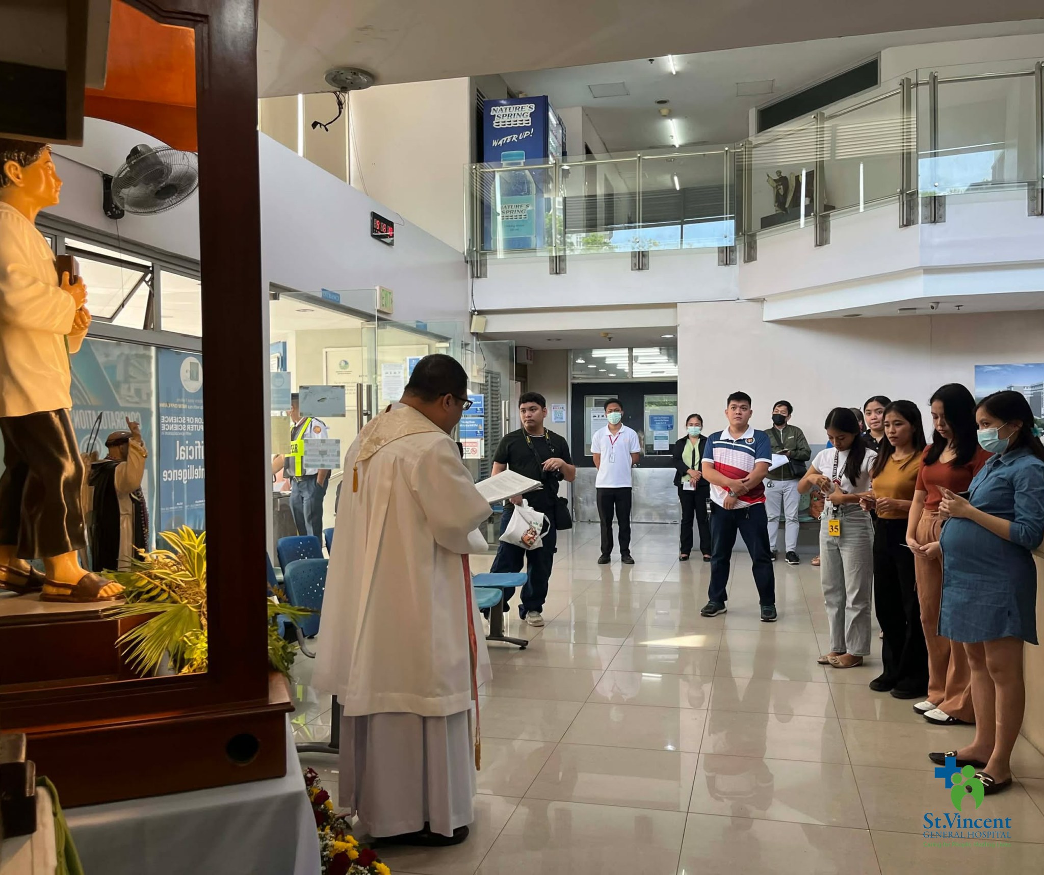 The Visit of St. Pedro Calungsod to SVGH